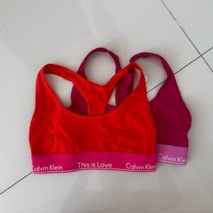 Girls Calvin Klein Sports Bra